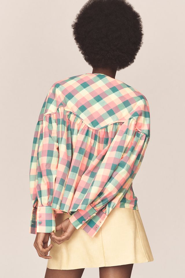 Hunter Bell Naya Yoke Blouse #1