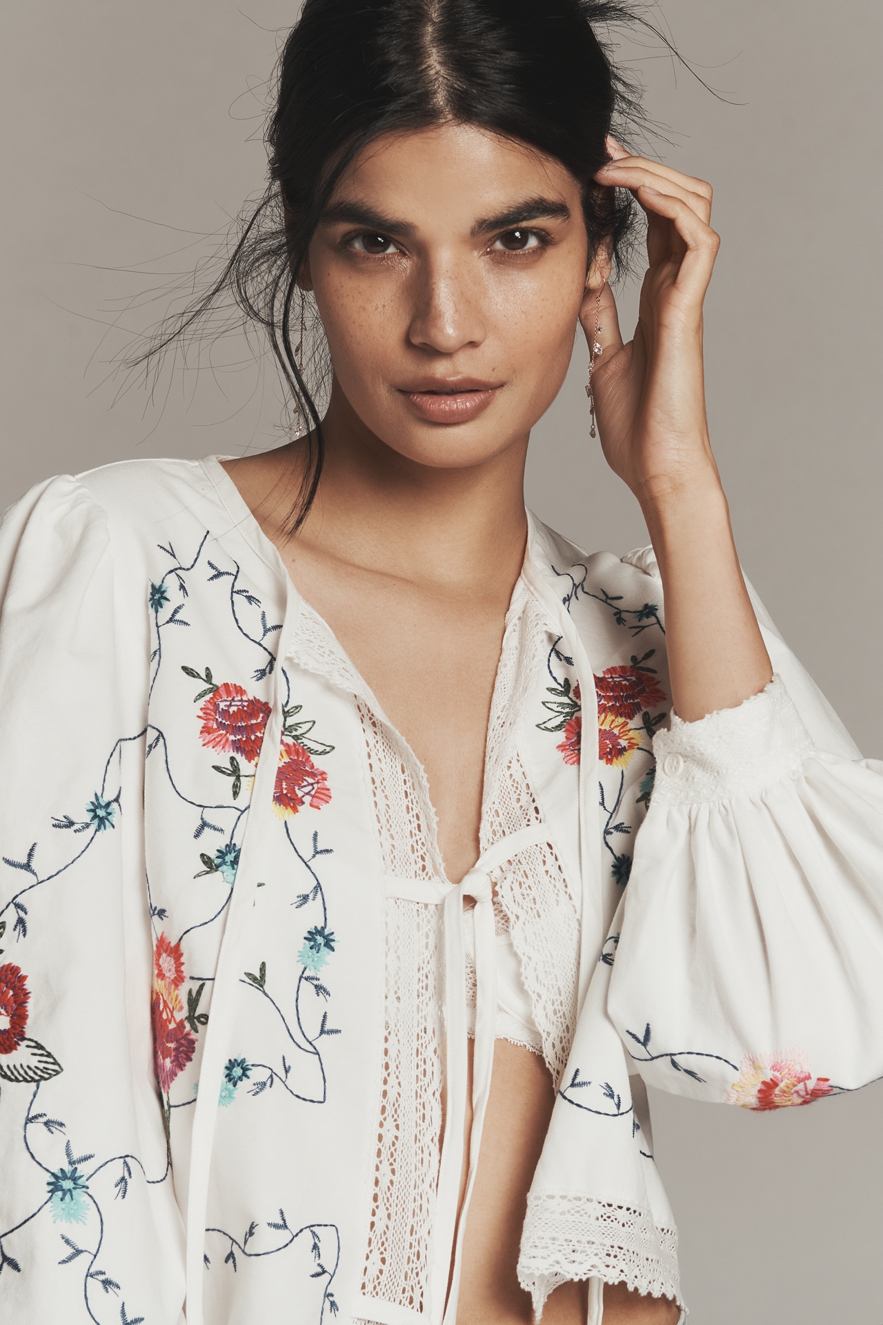 Hunter Bell Kaite Front-Tie Top
