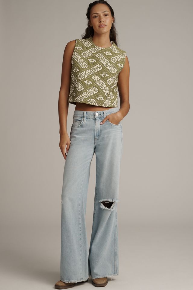 Hunter Bell Manning Jacquard Crop Top #2