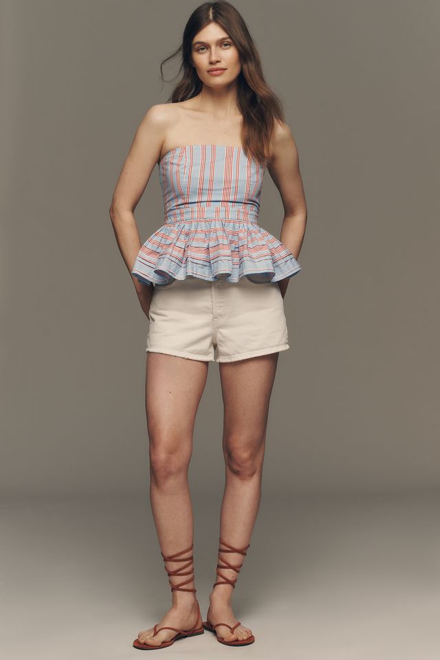 Hunter Bell Vera Peplum Top #3