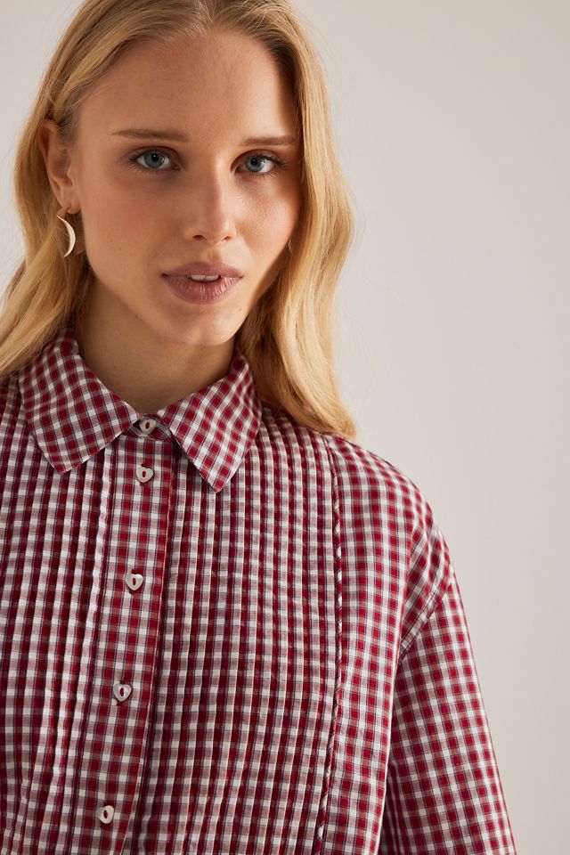 Chemise vichy Michelle Damson Madder #4