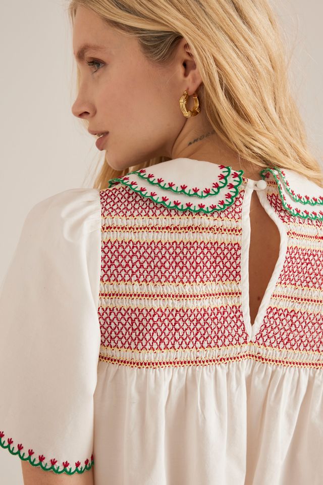 Blusa Babydoll Andy de Damson Madder #3