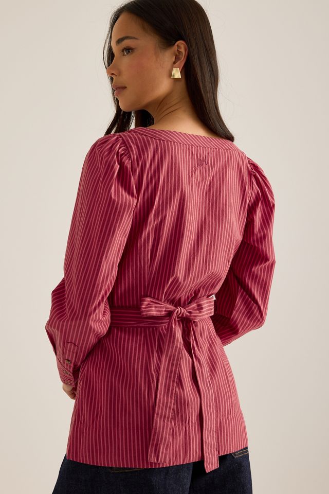 Damson Madder Clare Square-Neck Blouse #1