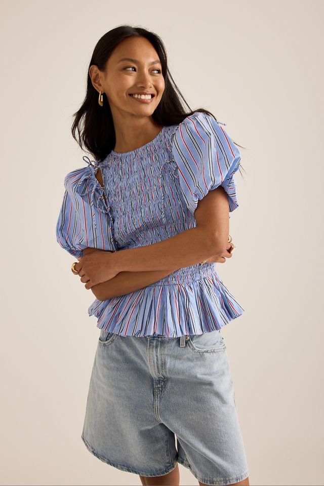 Blouse Multivoies Becca Damson Madder #1