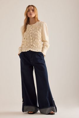 Cardigan Smock Elliana Damson Madder