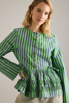 Damson Madder Madison Stripe Blouse