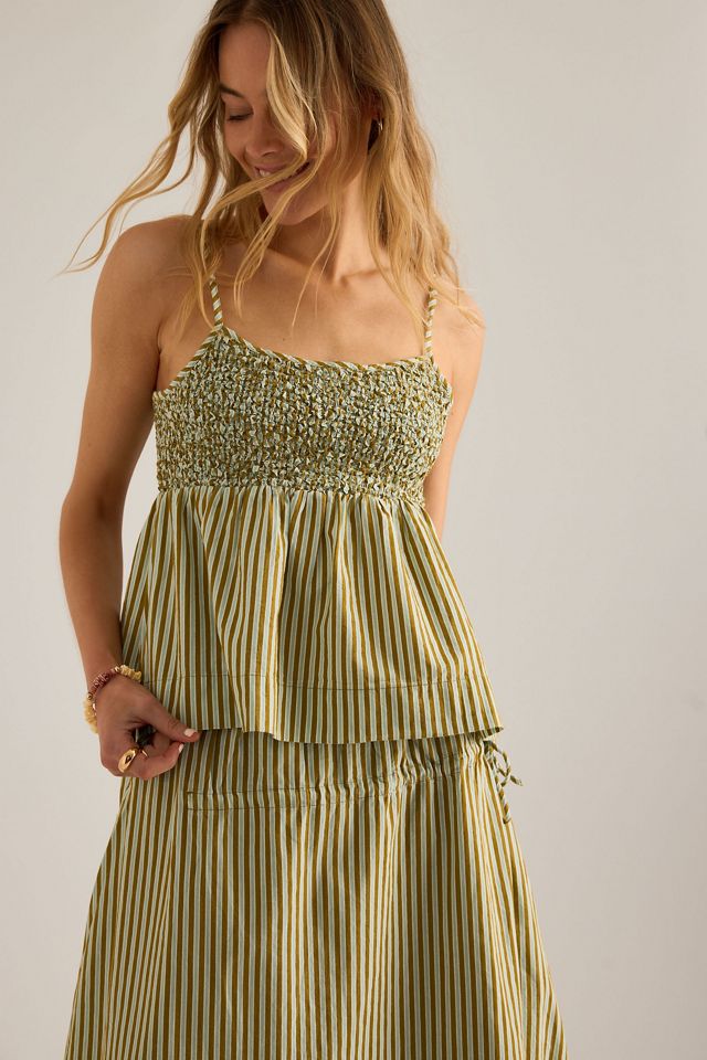 Camiseta de Tirantes con Rayas Dina de Damson Madder #1