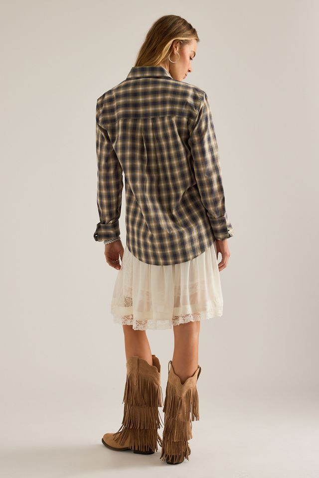 Damson Madder Solana Check Shirt #5