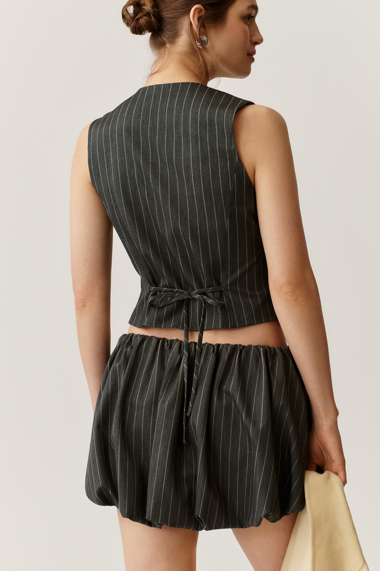 NIA Reseda Pinstripe Vest