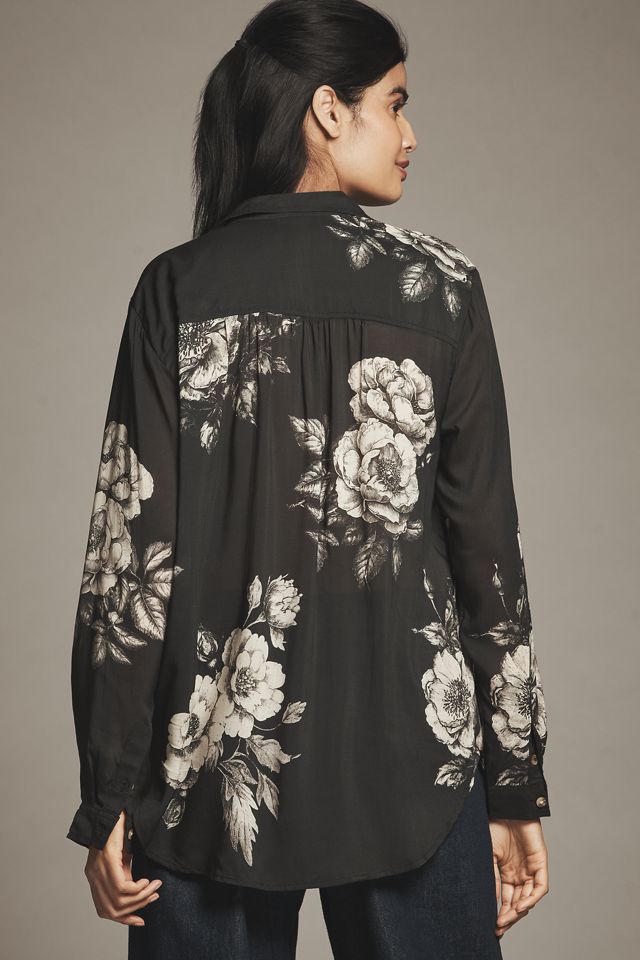The Romy Relaxed Buttondown Shirt by Pilcro #1
