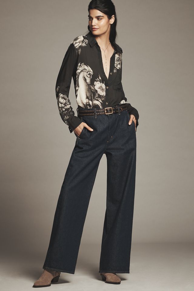 The Romy Relaxed Buttondown Shirt by Pilcro #2