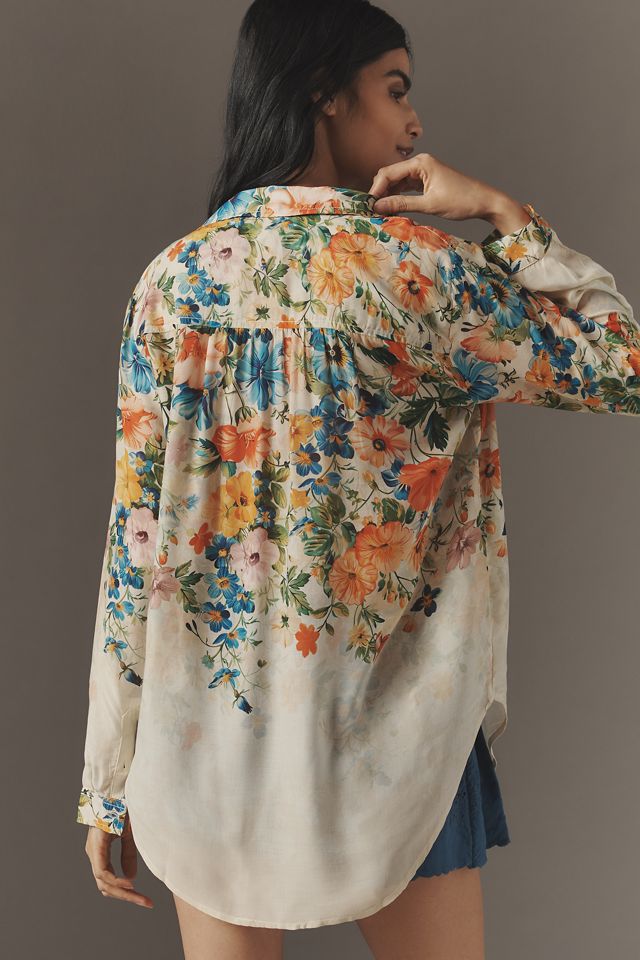 The Romy Relaxed Buttondown Shirt by Pilcro #1