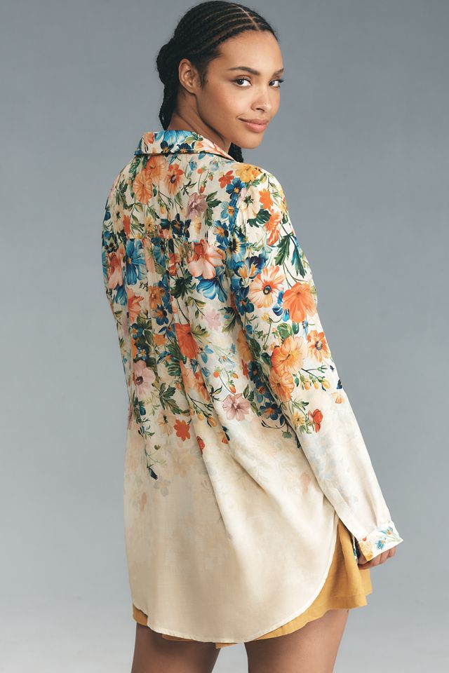 The Romy Relaxed Buttondown Shirt by Pilcro #5