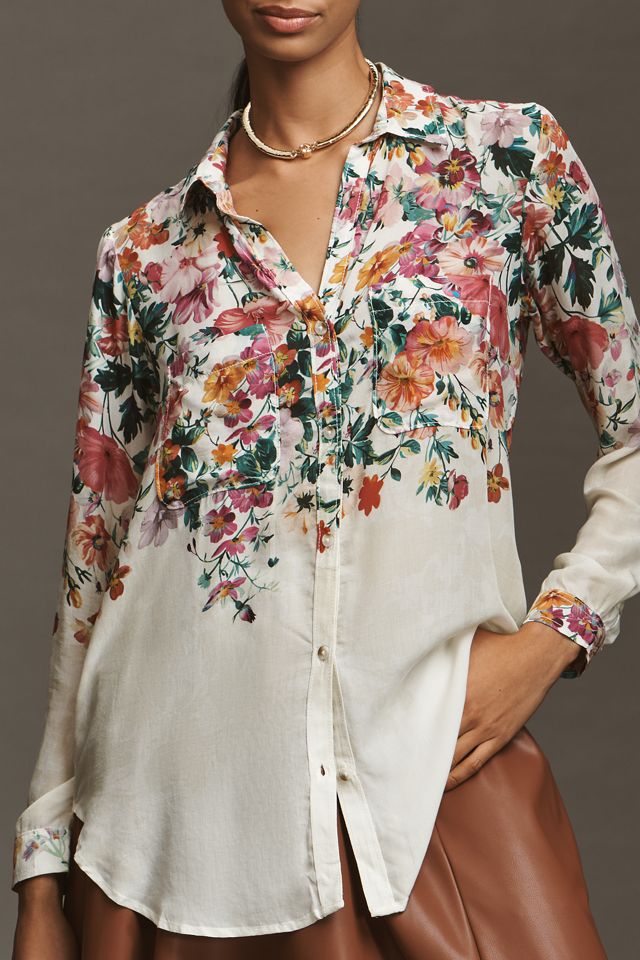 The Romy Relaxed Buttondown Shirt by Pilcro #3
