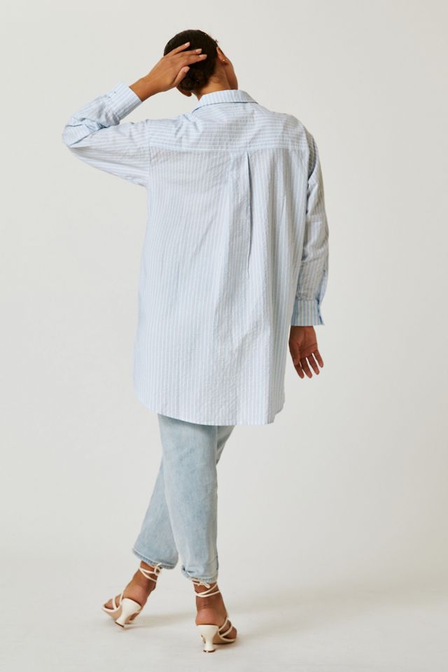 Longline Buttondown #8