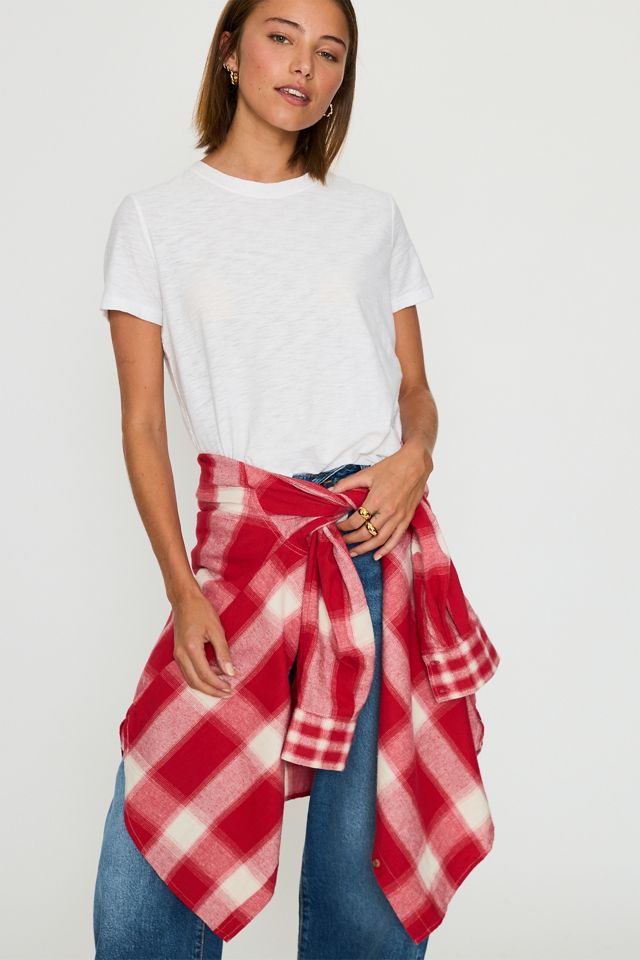 By Anthropologie Langärmliges Karohemd aus 100% Baumwolle #2