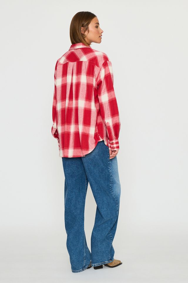 By Anthropologie Langärmliges Karohemd aus 100% Baumwolle #4