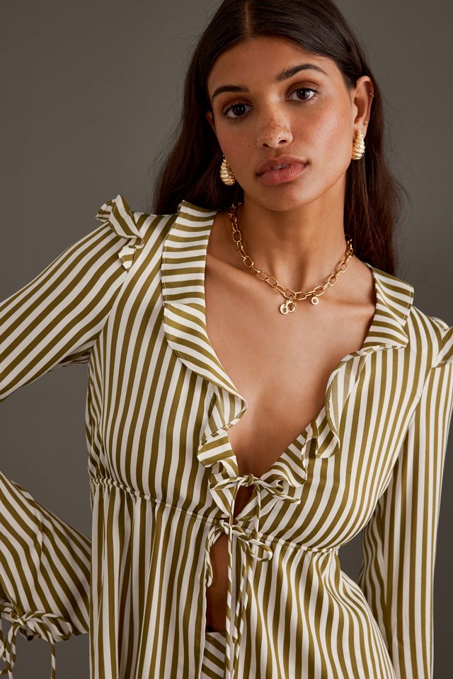 Camicetta Bardot Dahlia con Balze #3