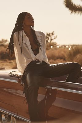 Bardot Jolanda Ruffle Blouse