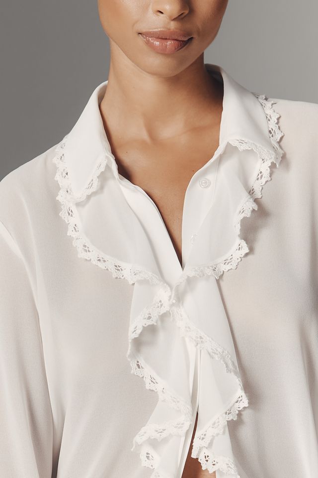 Bardot Jolanda Ruffle Blouse #4