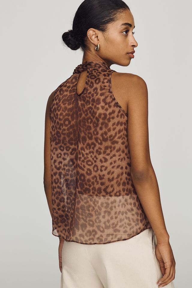 Bardot Arlette Neck-Tie Tank #1