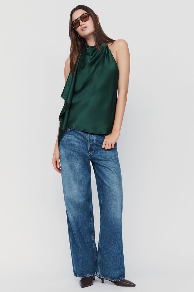 Bardot Sierra Satin Draped Top #3