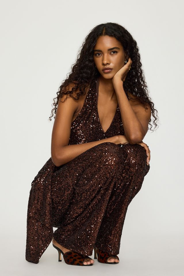 Bardot Melanie Halter Sequin Top #2