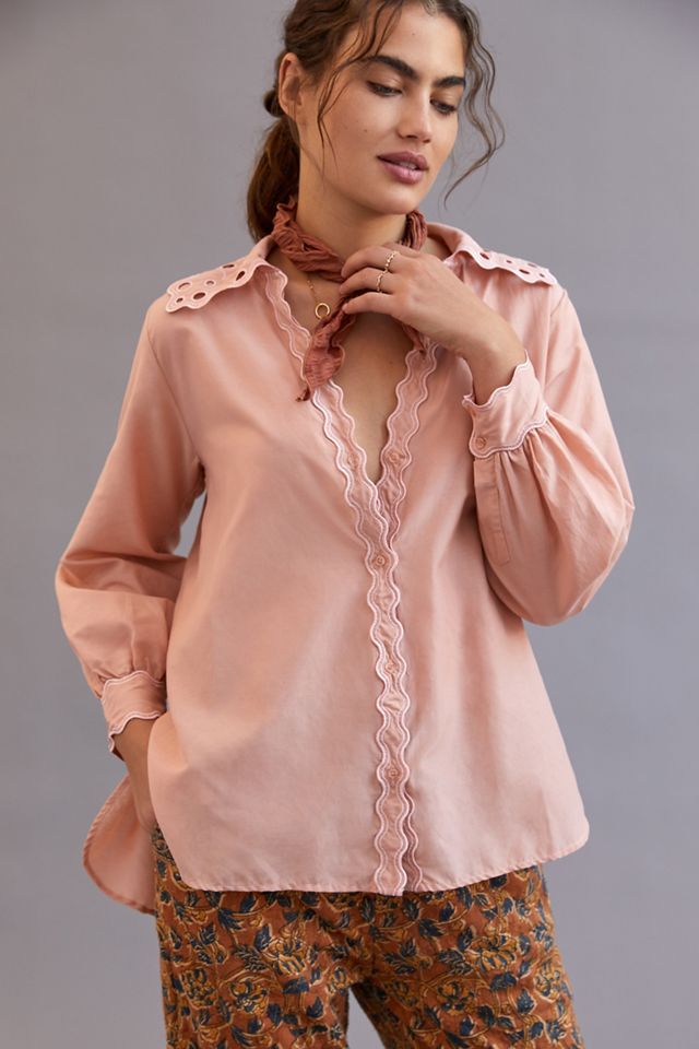 Magali Pascal Embroidered Blouse #1