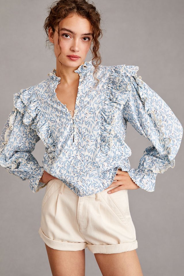 Magali Pascal Luciana Blouse | Anthropologie