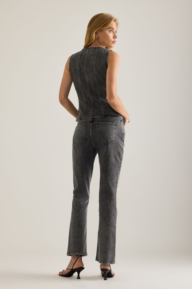By Anthropologie Korsagenoberteil mit Perlenbesatz #1