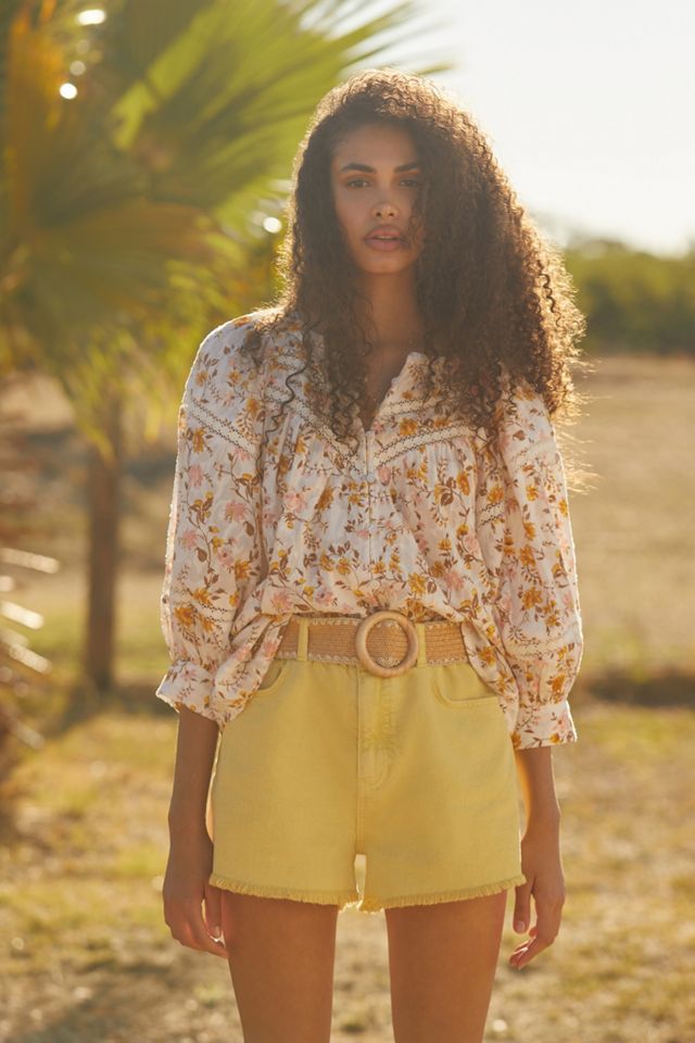 Harmony Lace Peasant Blouse #2