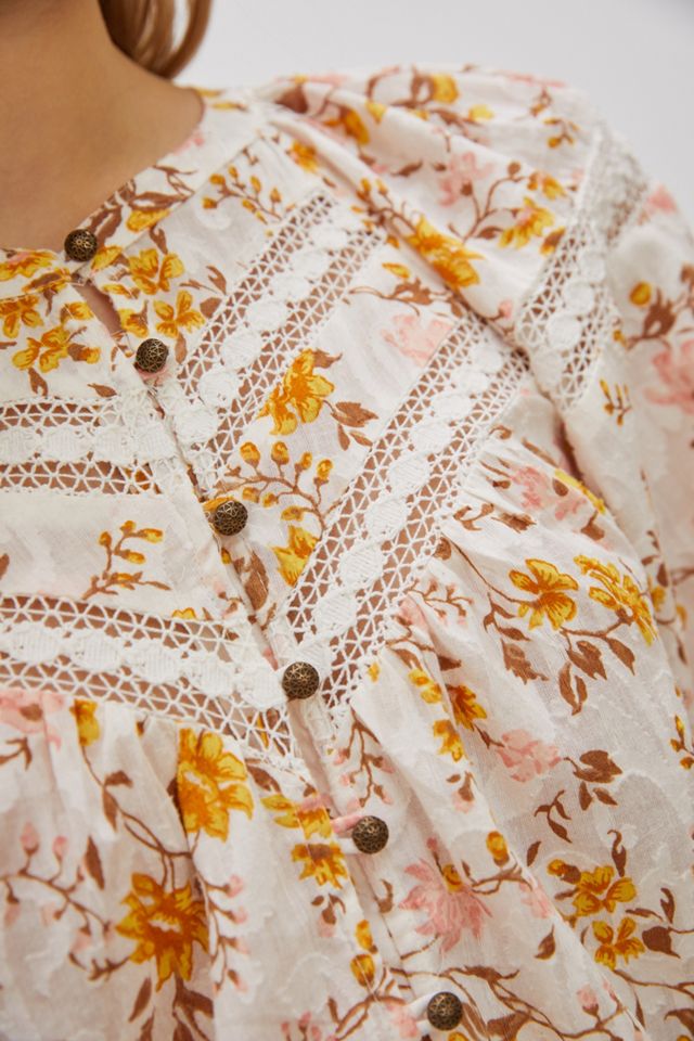 Harmony Lace Peasant Blouse #9