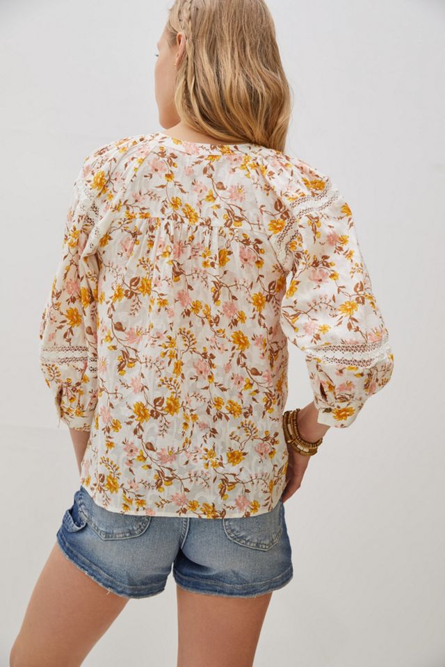 Harmony Lace Peasant Blouse #10