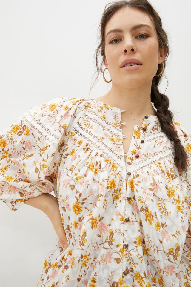 Harmony Lace Peasant Blouse #5