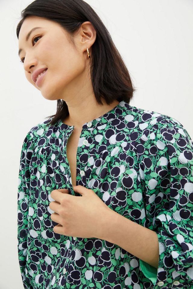 Maeve Whimsy Print Buttondown #1