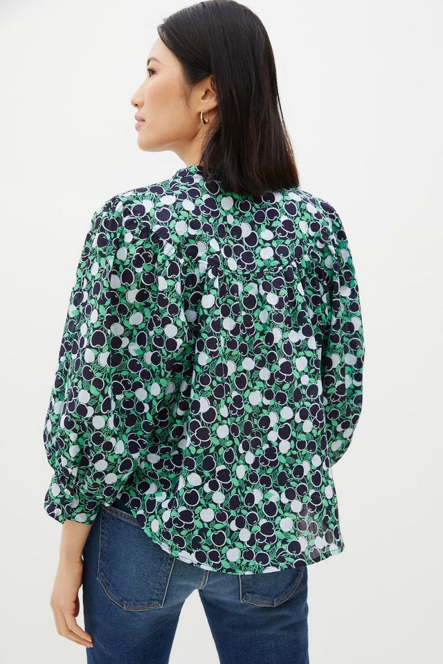Maeve Whimsy Print Buttondown #2