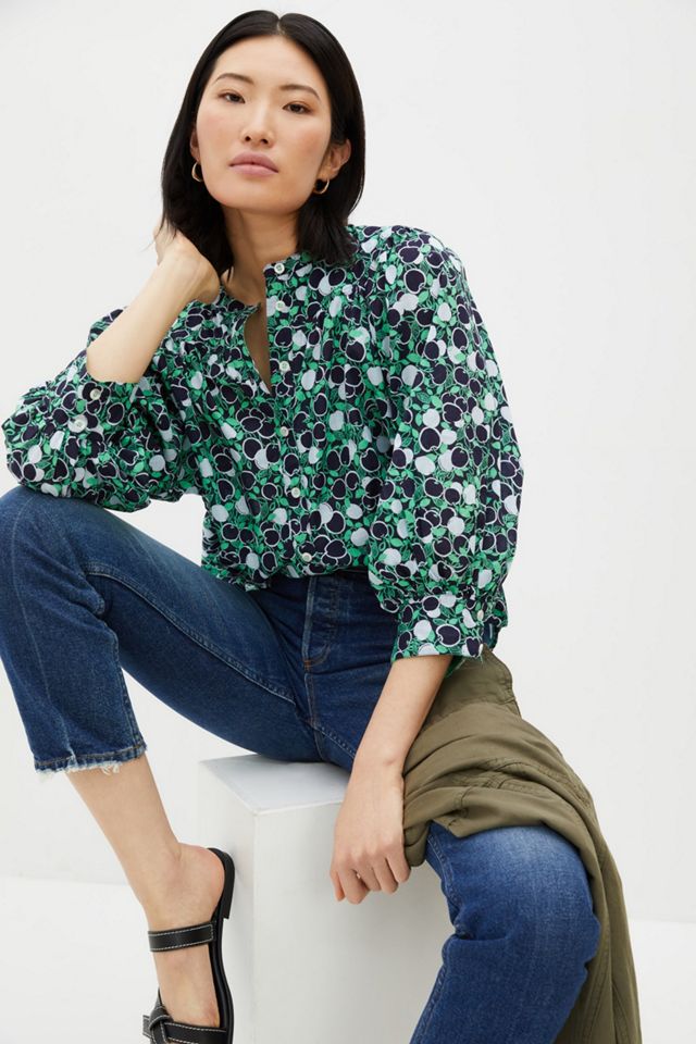 Maeve Whimsy Print Buttondown | Anthropologie UK