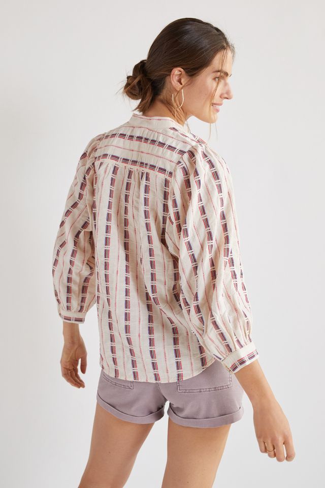 Popular Pilcro for Anthropologie The Bella Femme Buttondown NWT Size Medium