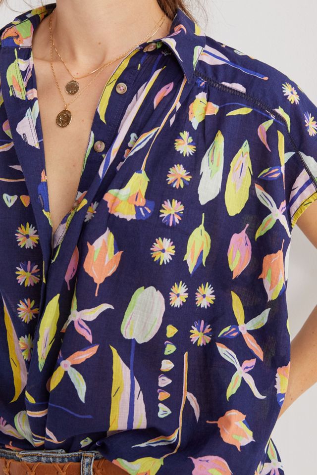 Luke John Matthew Arnold Blossom Surf Buttondown #1