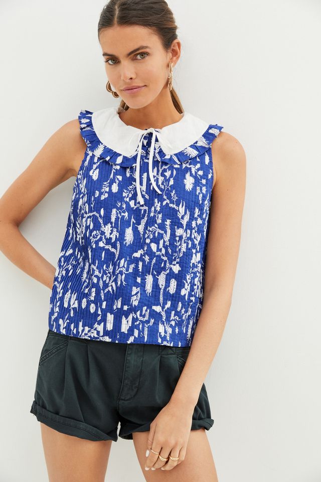 Maeve Pintucked Blouse | Anthropologie