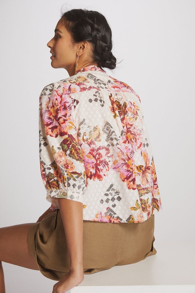 Pilcro Cropped Surf Blouse #2