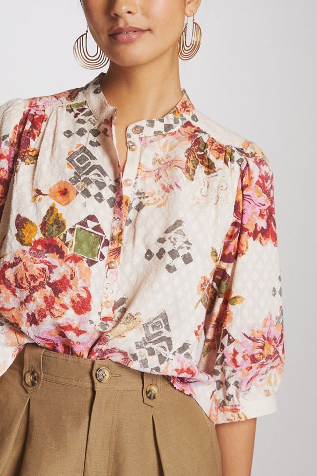 Pilcro Cropped Surf Blouse #3