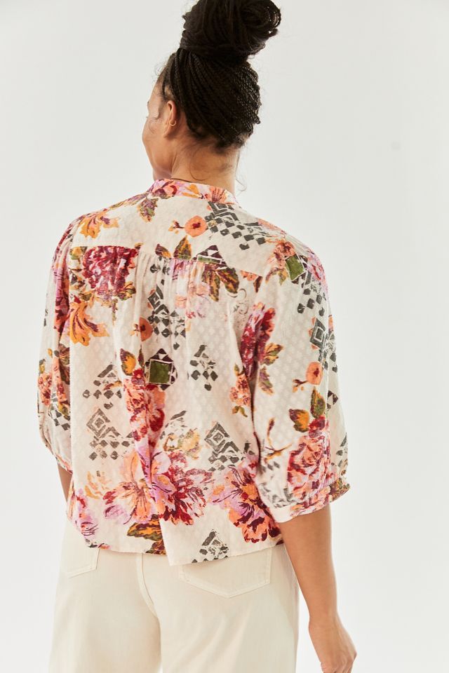 Pilcro Cropped Surf Blouse #5
