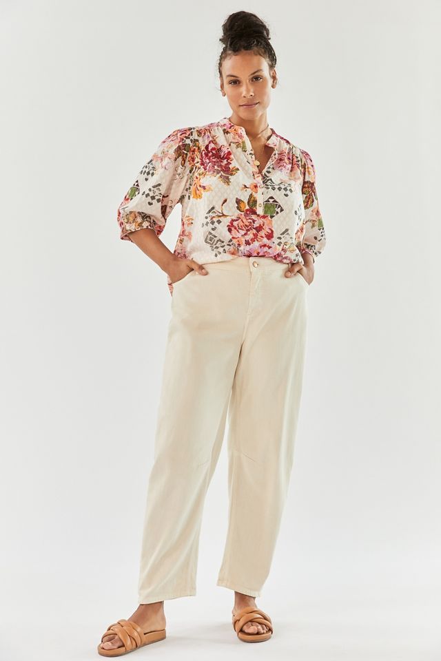 Pilcro Cropped Surf Blouse #6