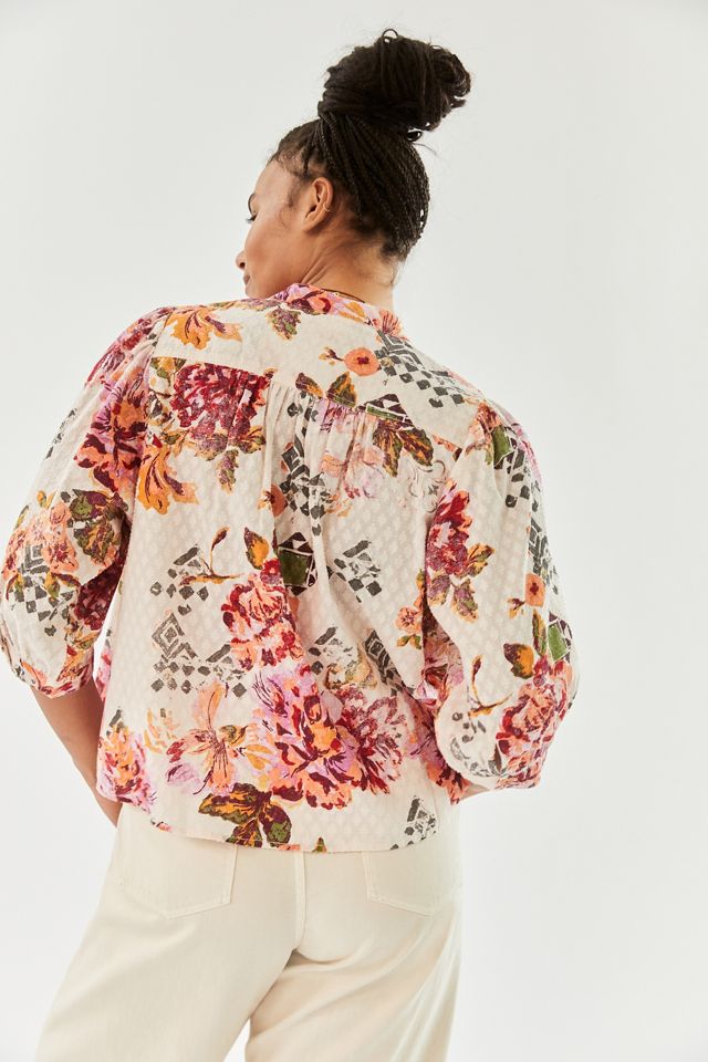 Pilcro Cropped Surf Blouse #8
