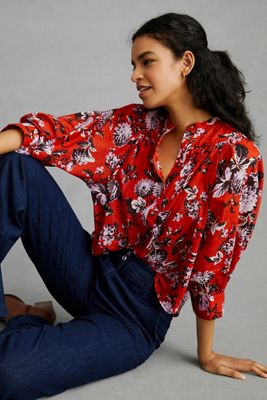 Maeve Buttondown Blouse