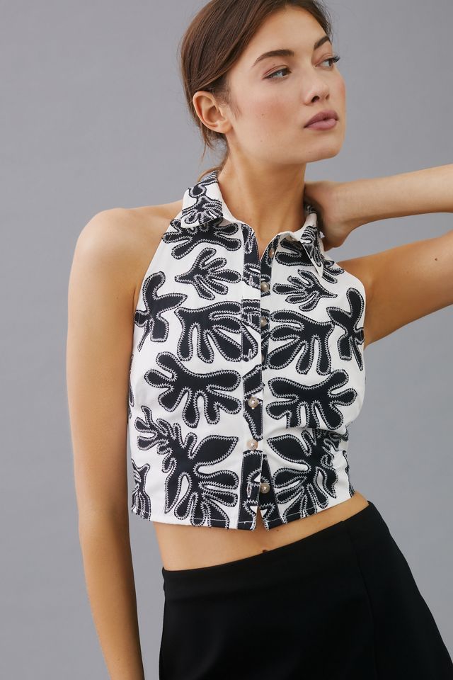 Pilcro Deco Halter Top #3