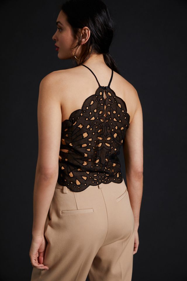 By Anthropologie Butterfly Halter Top | Anthropologie