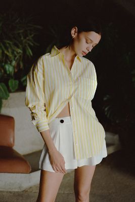 Maeve Oversized Shirt In Assorted