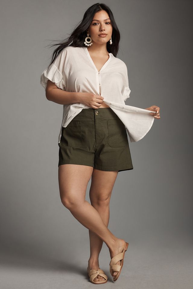 By Anthropologie Bubble-Sleeve Blouse #2